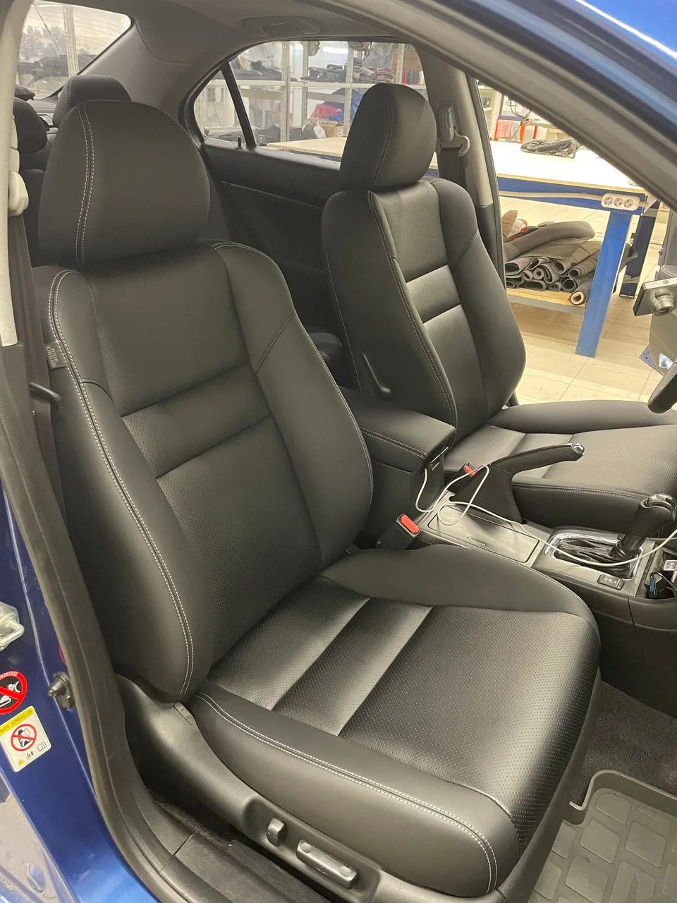 Honda Accord — обновление салона — фото работы АвтоАтелье24 в Красноярске